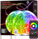 ‎HEDYNSHINE Led Strip Lights 130ft Music Sync RGB Color Changing Strip Lights - Like New