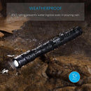 ANKER RECHARGEABLE BOLDER P2 LED PEN FLASHLIGHT, 120 LUMENS, IPX5 - BLACK - Like New