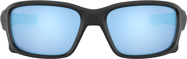 OAKLEY OO9331 Straightlink Rectangular Sunglasses - Prizm Deep Water/Matte Black - Like New