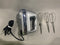 CUISINART HM-70 POWER ADVANTAGE 7-SPEED HAND MIXER - SILVER - Like New