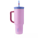 OWALA 40OZ STAINLESS STEEL STRAW TUMBLER - KICKFLIP - Like New