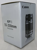 CANON 2044B002 EFS 55-250MM F/4.0-5.6 IS II TELEPHOTO ZOOM 2044B002 - BLACK - Like New
