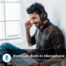 PHONICGRID SE7 HYBRID ACTIVE NOISE CANCELLING OVER EAR HEADPHONES - BLACK - Like New