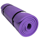 YUREN Yoga Mat 1/2" Extra Thick Exercise Mats Non Slip Workout Mat B07YWVRN1R - Brand New