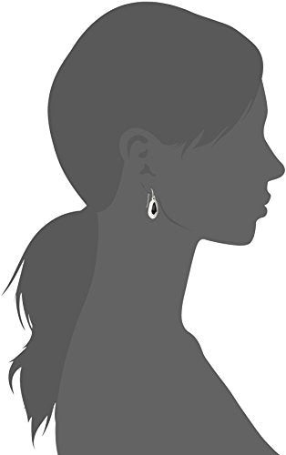 SE0414 THE SAK BLACK STONE SMALL DROP EARRINGS - BLACK/SILVER - Brand New
