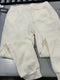 BLAZE BEAT SWEATPANTS WITH THREE POCKETS - SIZE EXTRA LARGE - NATURAL - HR24004 - Brand New