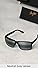 Maui Jim Sunglasses RED SANDS RECTANGULAR - MATTE BLACK/GRAY POLARIZED 59/17-140 - Like New