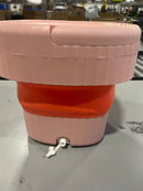 WHYATT WASHING MACHINE, MINI WASHER AND DRYER, WITH 3 MODES CLEANING - PINK - Like New