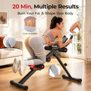 FLYBIRD AW1 Ab Crunch Workout Machine Foldable Home Gym - Red - Like New