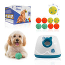 PAWSITO AUTOMATIC DOG BALL LAUNCHER FOR MEDIUM AND SMALL DOGS - WHITE - Like New