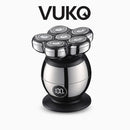 VUKO MEN’S ELECTRIC HEAD AND BEARD SHAVER - BLACK - Like New