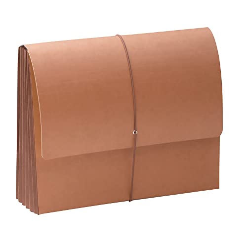 Smead TUFF Wallet,5-1/4" Expansion,Flap Cord Closure, Extra Wide Letter Size - Brand New