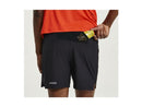 HOKA MEN'S GLIDE 5'' SHORT - SIZE: MEN M - BLACK - Brand New