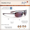 Maui Jim Ho'okipa Sport Sunglasses - Tortoise/Maui Rose - Like New