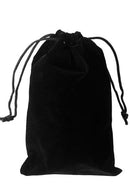 GENERIC 5X7 VELVET JEWELRY POUCH - BLACK - Like New