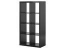 Better Homes and Gardens 6-Cube Organizer, gray - Like New