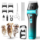 FuzzyFix Dog Clippers for Grooming 5-in-1 Blade Dog Grooming - Scratch & Dent