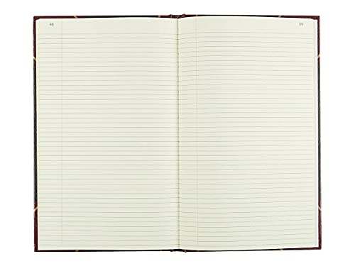 NATIONAL TEXHIDE SERIES RECORD BOOK, 14.25" X 8.75", 300 PAGES (57131) - BLACK - Like New