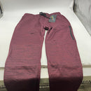 LOGAN AND MARTIN SPORT NYC SPORT JOGGER SWEATPANTS - SIZE: MEN M - WINE HEATHER - Brand New