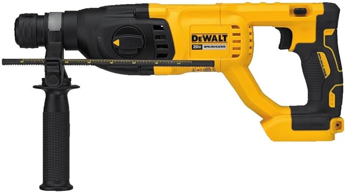 DEWALT 20V MAX* XR Rotary Hammer Drill D-Handle 1-Inch Tool Only - BLACK/YELLOW - Like New