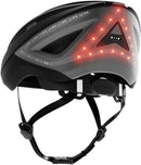 Lumos Kickstart Smart Bike Helmet Front Back LED LKHEBKB - Charcoal Black - Like New