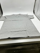 BLACK ICE MEN'S V-NECK SHORT SLEEVE T-SHIRT - SIZE: MEN L - HEATHER GRAY - Brand New