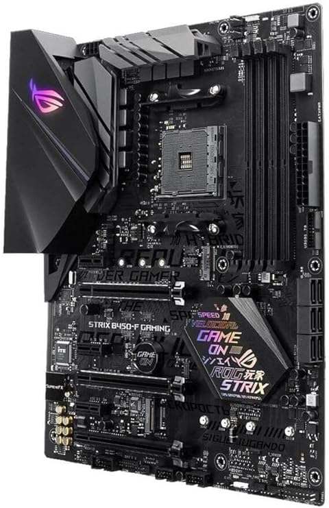 ASUS ROG Strix B450-F Gaming Motherboard (ATX) AMD Ryzen 2 AM4 DDR4 DP - Black Like New