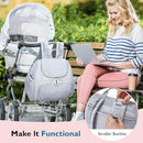 MOMMORE DIAPER BAG SMALL DIAPER BACKPACK STYLISH BABY TRAVEL BACKPACKS - BLUE - Brand New