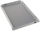SECO 11X17 SNAP FRAME | FRONT LOADING ALUMINUM POSTER FRAME | EASY OPEN - SILVER - Like New