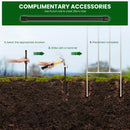 OLLE GARDENS ARCH 95" HIGH X 59" WIDE METAL ARCH TRELLIS - BLACK - Like New