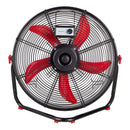 Hyper Tough Sealed Motor Drum Fan Wall Mount 3-Speed SFDE-500B3-1 (Renewed) - Brand New