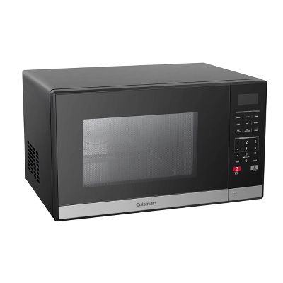 CUISINART 1.2 CU FT MICROWAVE OVEN WITH AIR FRYER, 1000W, 9 PROGRAMS - BLACK - Like New