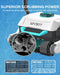 WYBOT Grampus 1300 Robotic Pool Cleaner, Wall Climb, Auto Clean HJ3042L - White Like New