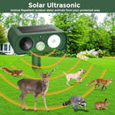 PIMAG UPGRADED SOLAR ULTRASONIC ANIMAL REPELLANT REPELLER, LC-809 - GREEN - Like New