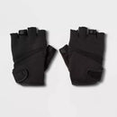 ALL IN MOTION MEN'S STRENGTH TRAINING GLOVES - SIZE: MEN M - BLACK - Like New