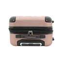 TRAVELERS CLUB 20" HARD-SIDE SPINNER ROLLING CARRY-ON TRAVEL LUGGAGE - ROSE GOLD - Brand New