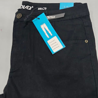 7GROOVE SLIM JEANS - SIZE: MEN 40/32 - BLACK - Brand New