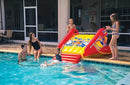 WOW SPORTS SLIDE N SMILE POOL INFLATABLE WATER SLIDE SPRINKLERS - RED/YELLOW - Like New