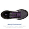 BROOKS WOMEN’S DIVIDE 4 GTX WATERPROOF TRAIL RUNNING SHOE - BLK/BLKPEARL/PURPLE - Like New