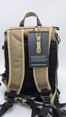GOgroove Camera Backpack for DSLR/Mirrorless Photography w/15.6"Laptop,Tan/Brown - Brand New