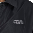 CVM6J107 CONVERSE MENS SKATE JACKET - SIZE: MEN 2XL - BLACK - Brand New