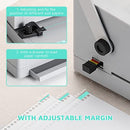 OFFNOVA Spiral Coil Binding Machine, Manual Book Round Hole Punch Book Binder - Brand New