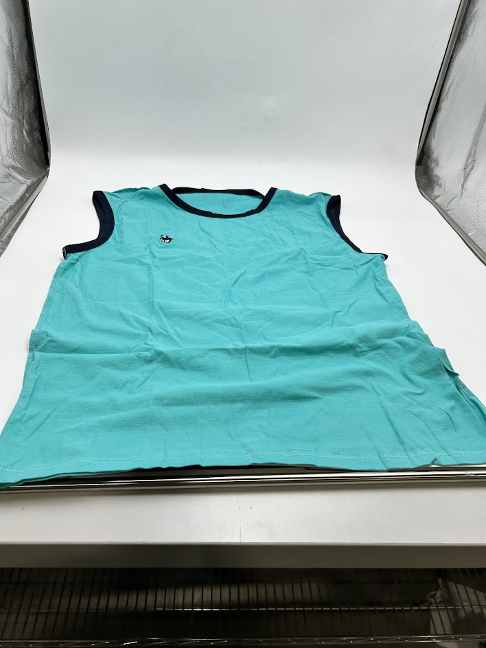 PACIFIC POLO CLUB MEN'S SLEEVELESS T-SHIRT - SIZE: MEN XL - PALE BLUE - Brand New