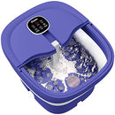 HOSPAN COLLAPSIBLE FOOT SPA ELECTRIC ROTARY MASSAGE - PURPLE FS02A - Like New