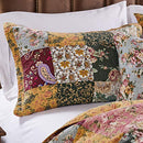 Greenland Home Antique Chic 100% Cotton Authentic Patchwork Quilt - Brand New