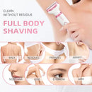 HAETFIRE ELECTRIC RAZORS SHAVERS FOR WOMEN BIKINI TRIMMER 5 IN 1 ELECTRIC - Like New