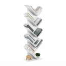 FURINNO TREE BOOKSHELF 9-TIER FLOOR STANDING TREE BOOKCASE - - Scratch & Dent