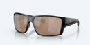 COSTA DEL MAR REEFTON PRO MATTE FRAME COPPER SILVER MIRROR 580G 63-15-120 3P - Like New