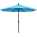 ABCCANOPY 10FT PATIO UMBRELLA TABLE UMBRELLA PUSH BUTTON TILT - TURQUOISE - Like New
