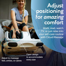 Cloud Massage Shiatsu Foot Massager with Heat LLTIM01 - White - Like New